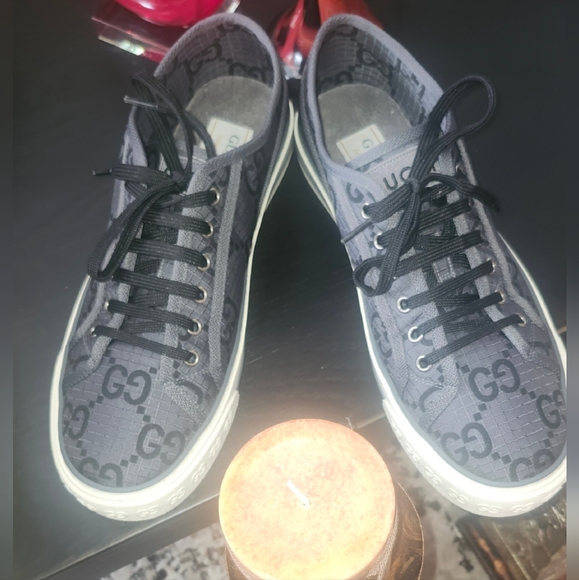 Gucci Black and Gray GUCCI Sneakers - Picture 1 of 4